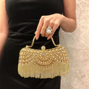 Handbag with Tassels