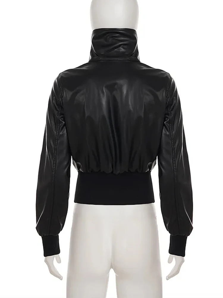 Classic Faux Leather Jacket