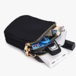 Small Phone Shoulder Bag with Zipper — Image 4