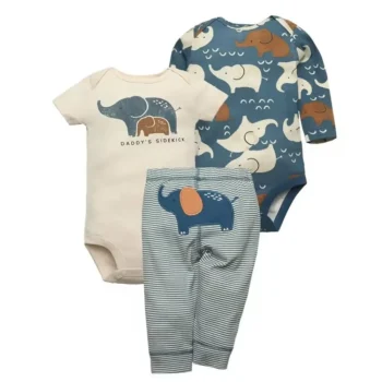 Newborn 3-Piece Cotton Set