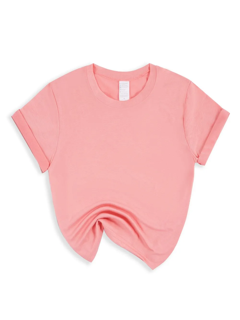 Casual Solid Short Sleeve T-Shirt — Image 16