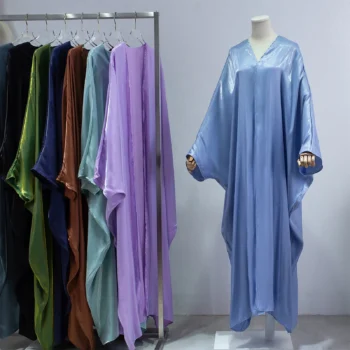 Prayer Kaftan with Ruffled Sleeves