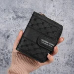 Large-Capacity Short Purse with Zipper — Image 3