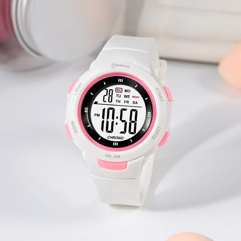 Kids' Luminous Water-Resistant Watch