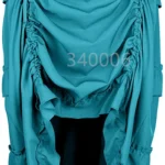 Gothic-Style Skirt with Asymmetric Ruffles — Image 4