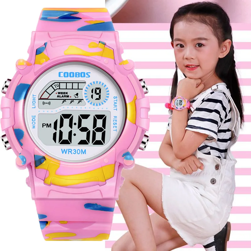 Girls' Water-Resistant Watch
