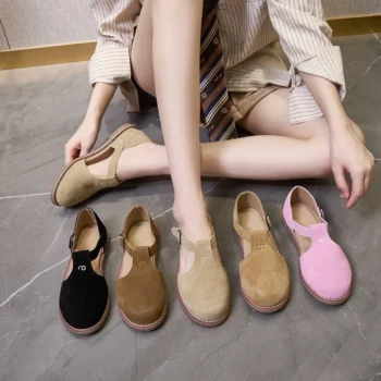 Retro Leather Sandals