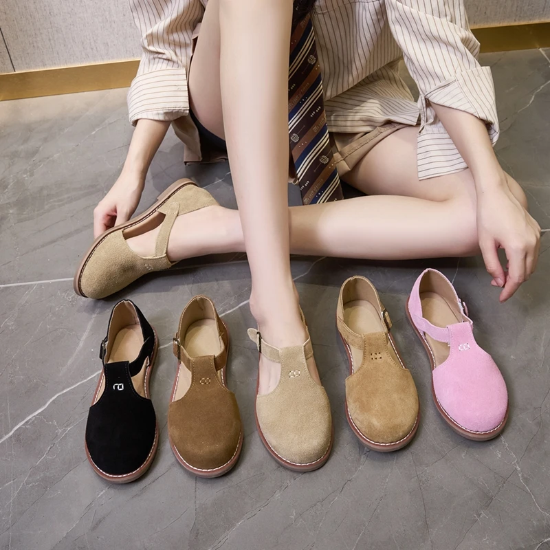 Retro Leather Sandals
