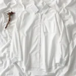 قميص رسمي فضفاض بريبي بأكمام طويلة — صورة 2