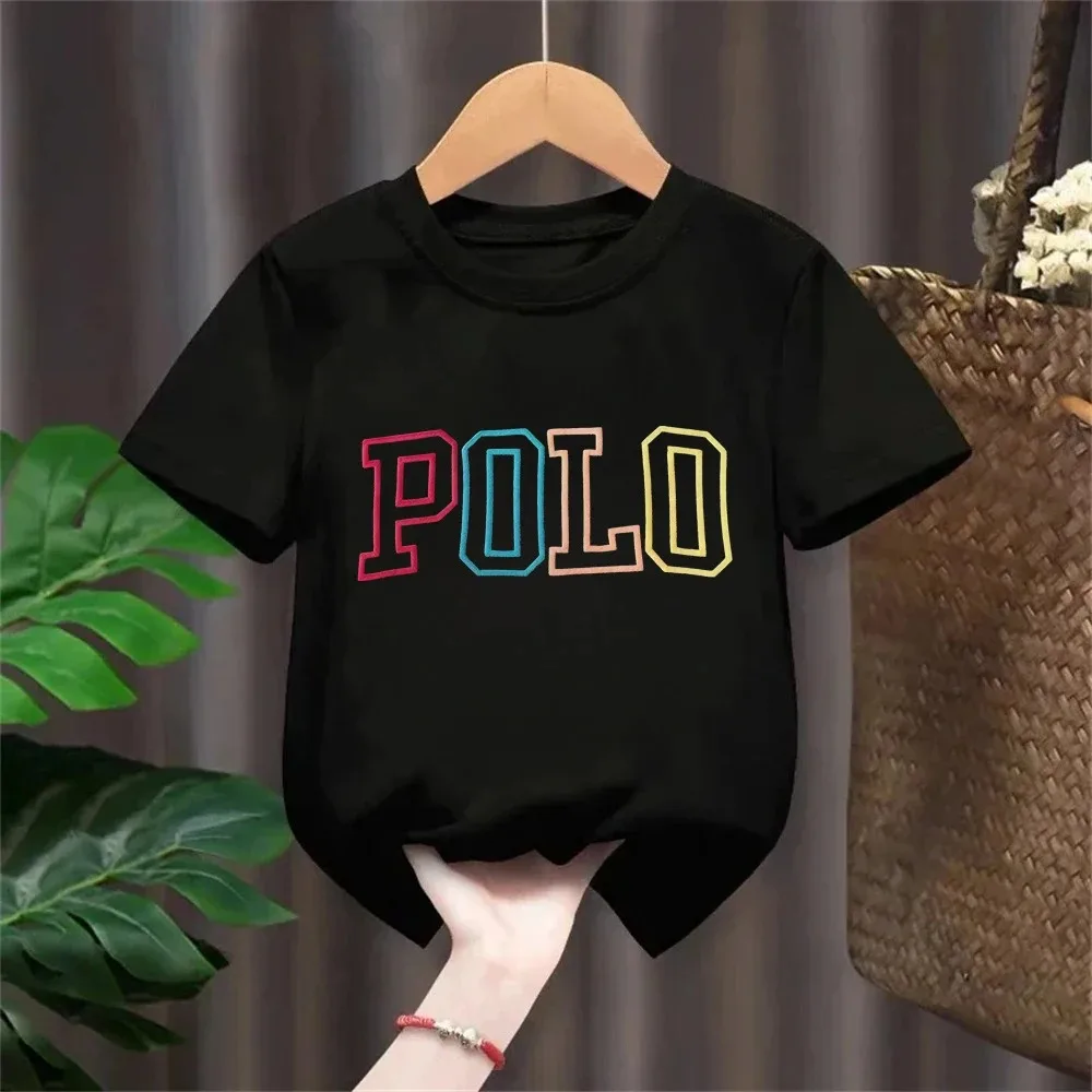 Kids' Korean-Style Cotton T-Shirt