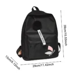 Spacious Leaf Print Backpack — Image 6