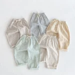 Kids' Classic Striped Loose Pants