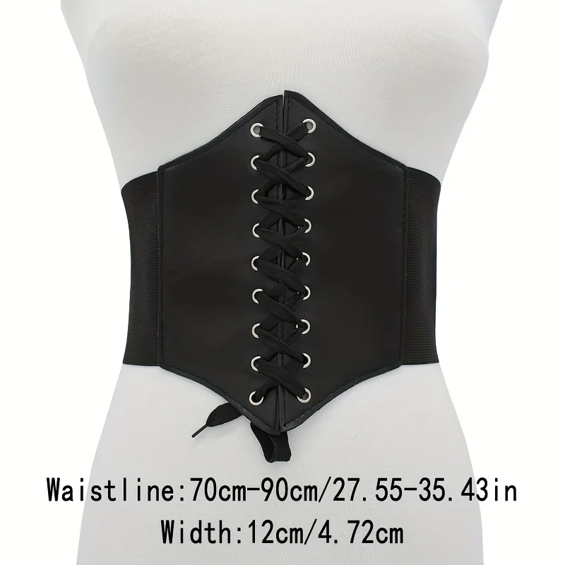 Punk Faux Leather Belt
