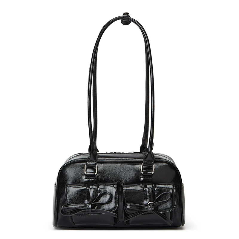 Spring Shoulder Bag with Bow
