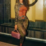 Round Neck Tie-Dye Sports Jumpsuit