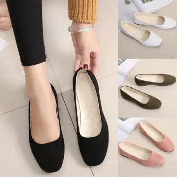 Spring Flat-Heel Loafers