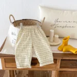 Boys' Casual Loose Plaid Pants — Image 4