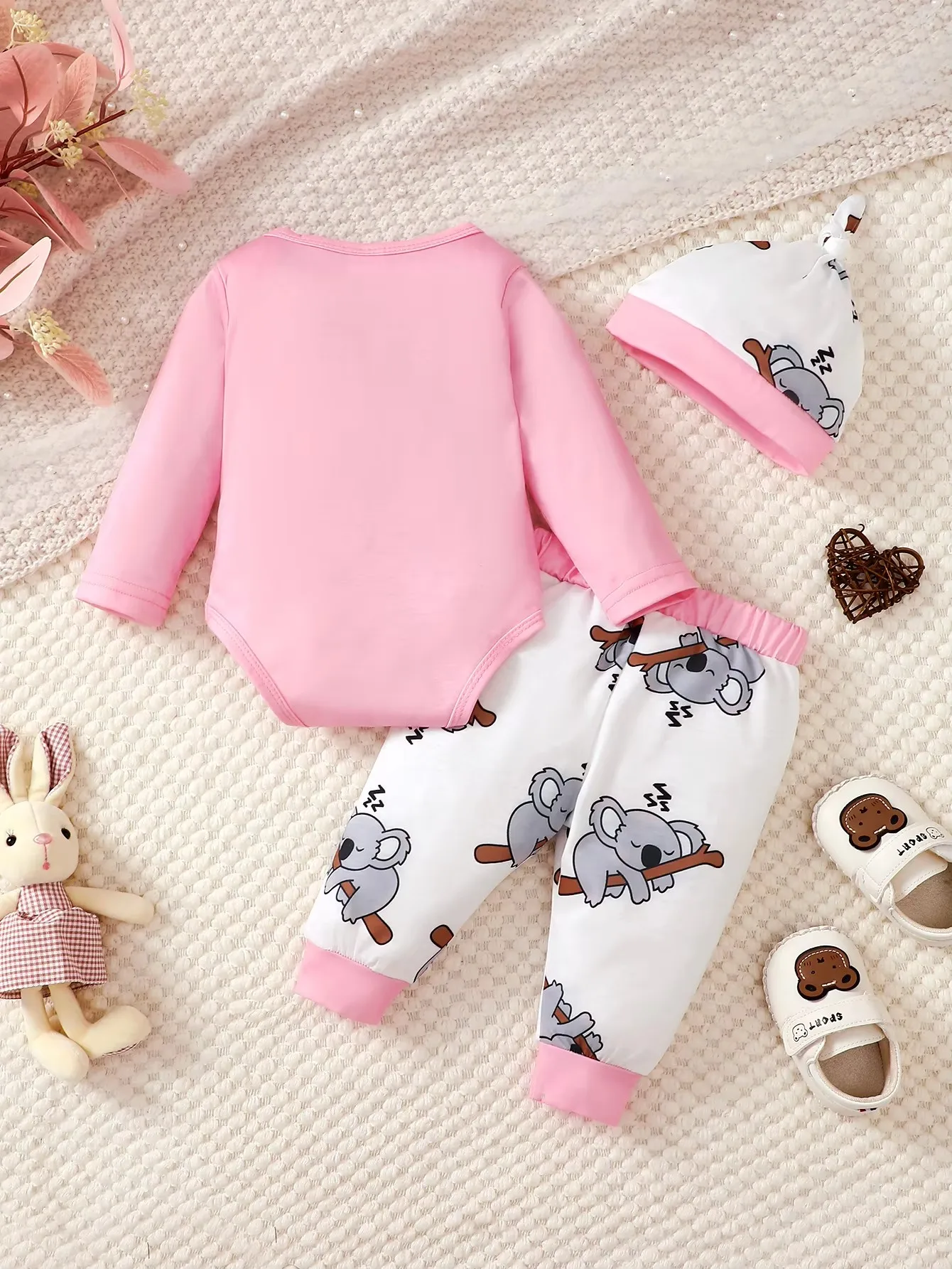 Newborn 3-Piece Long Sleeve Autumn Set