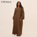 Dubai-Style Modest Eid Dress — Image 5