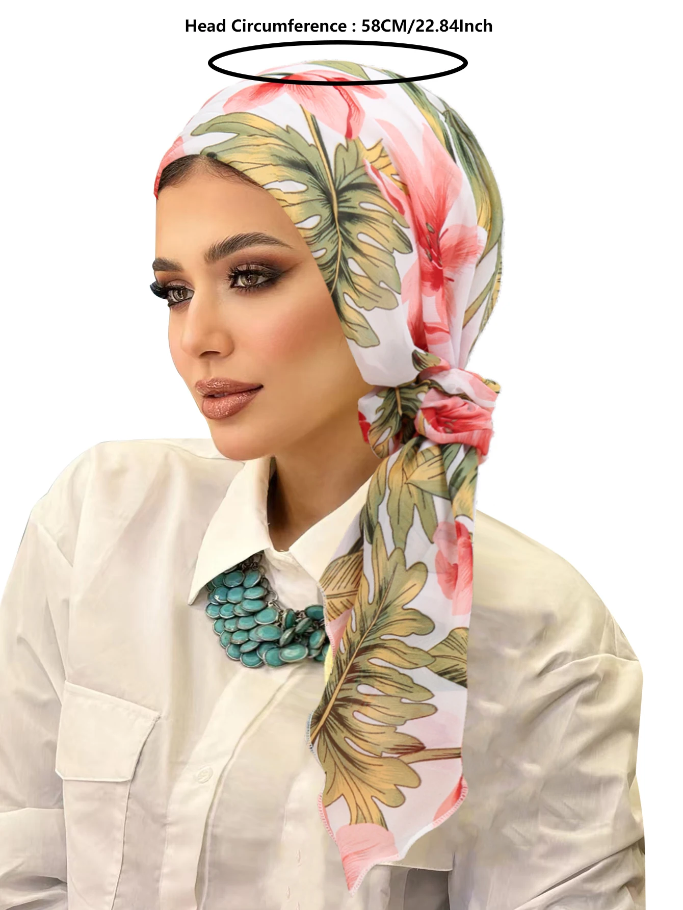Floral Print Hair Tie Set