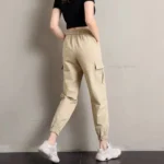 بنطال واسع بخصر رباط وجيوب وطول عند الكاحل — صورة 3