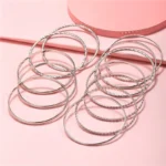 12-Piece Cuban Chain Bracelet Set — Image 5