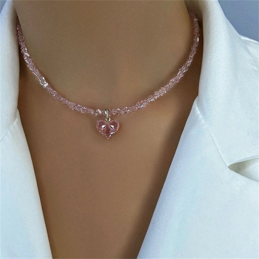 Zircon Heart Necklace