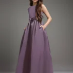 Girls' Open-Back Formal Dress — Image 3