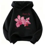 Kids' Floral Hoodie — Image 3