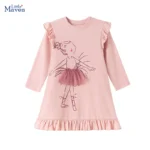 Girls' Cartoon Dress