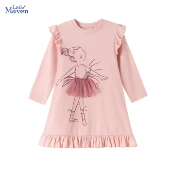 Girls' Cartoon Dress