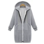Women's Padded Winter Jacket with Hood — Image 6