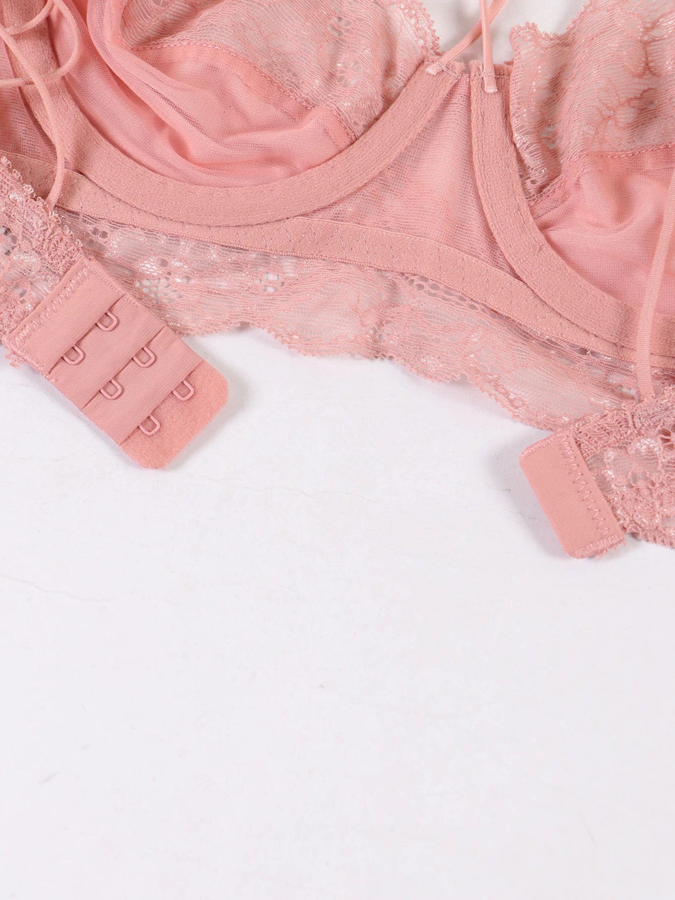 Floral Lace Underwire Bra