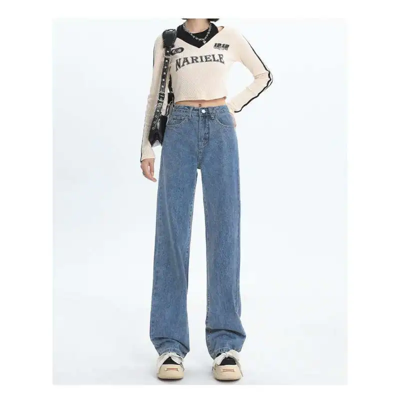 Girls' Vintage Wide-Leg Jeans