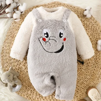 Newborn Long Sleeve Winter Jumpsuit