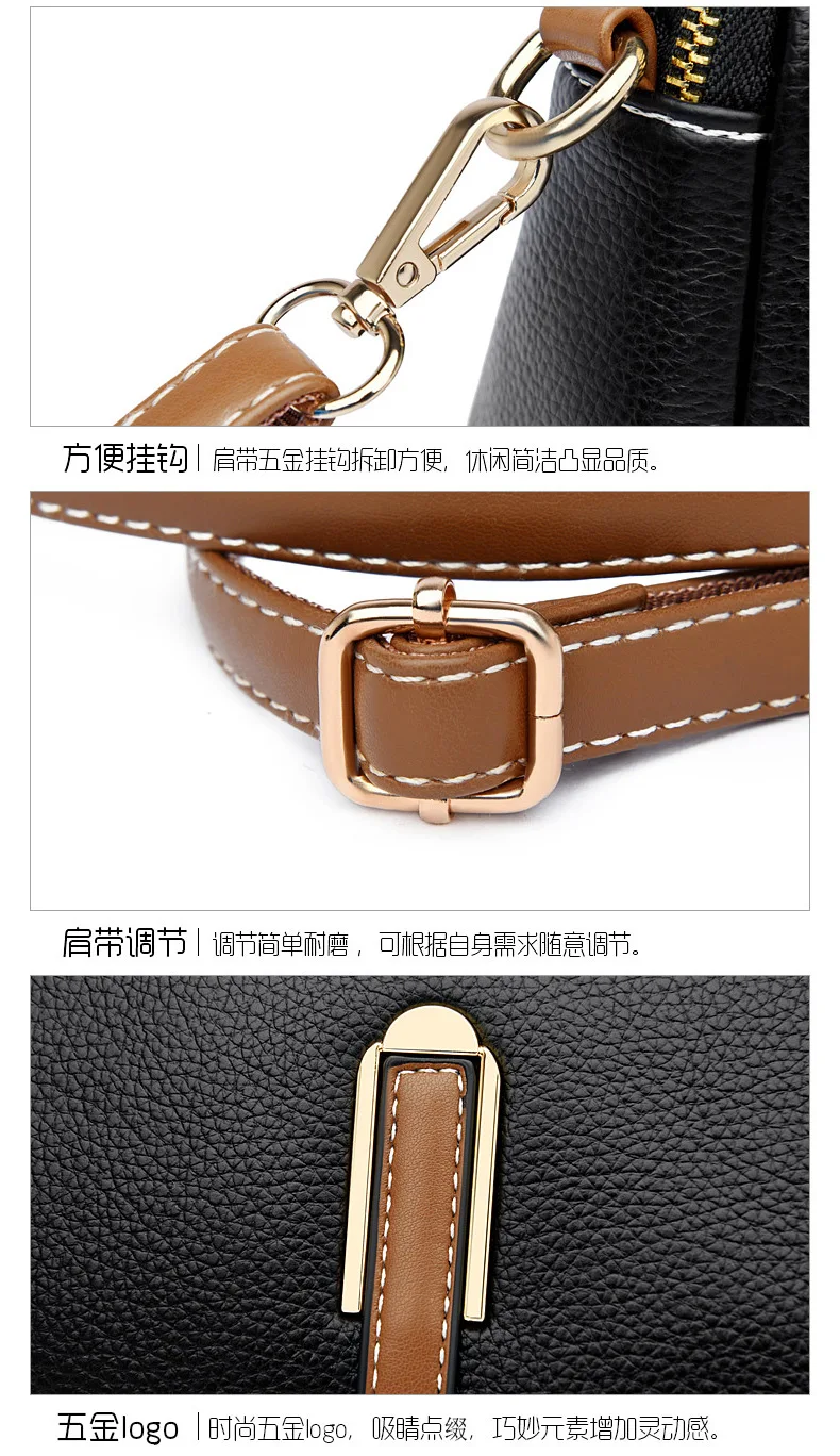 Simple Shell-Shaped Shoulder Bag