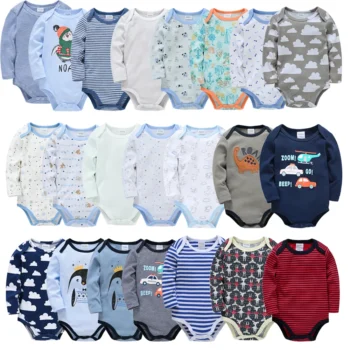 Baby Cotton Long Sleeve Romper