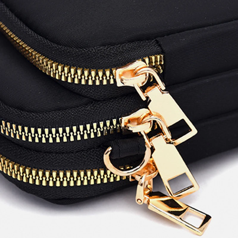 Small Phone Shoulder Bag with Zipper — Image 22