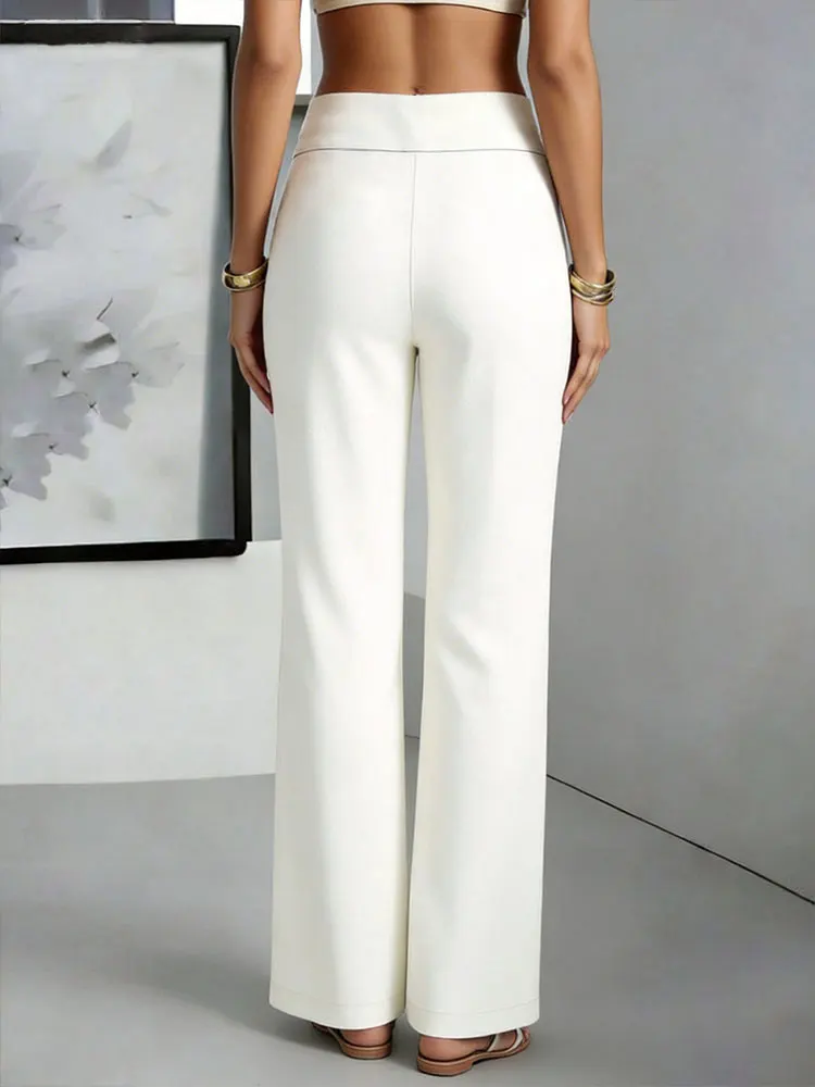 Elegant High-Waisted Pants
