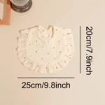 طقم ثلاث قطع بكشكش لحديثي الولادة — صورة 4