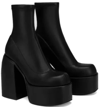 Leather Short Boots