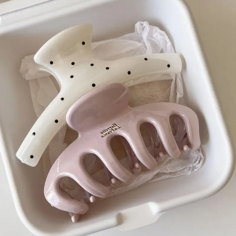 Large Korean-Style Acrylic Hair Clip