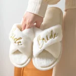 Letter Print Slippers — Image 3