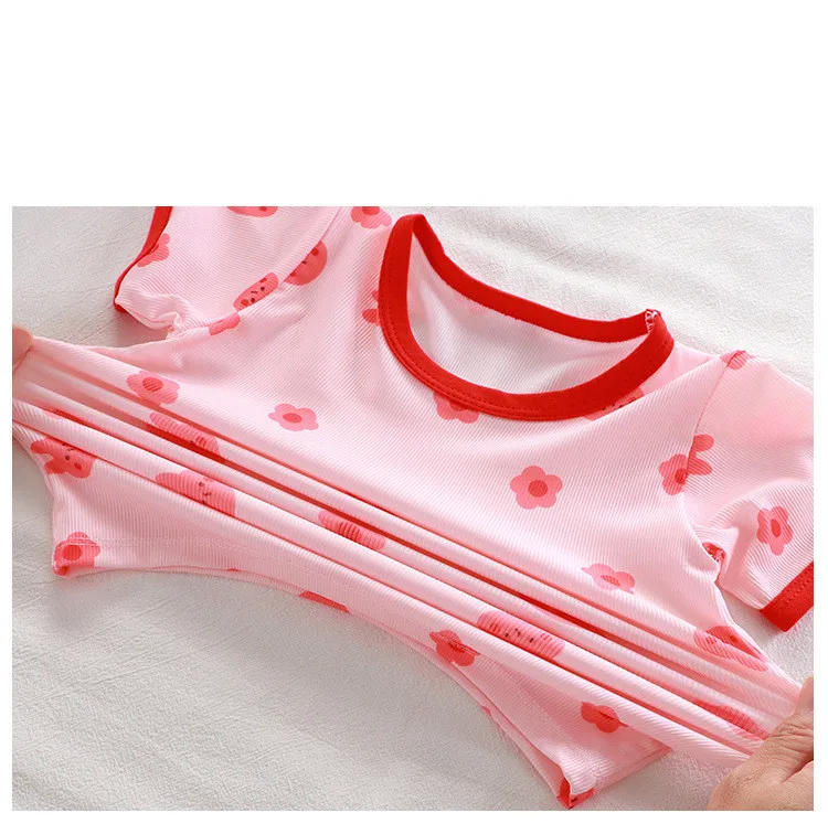 Baby Short Sleeve Pajamas — Image 8