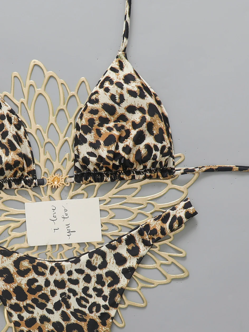 Leopard Print Swimsuit — Image 25