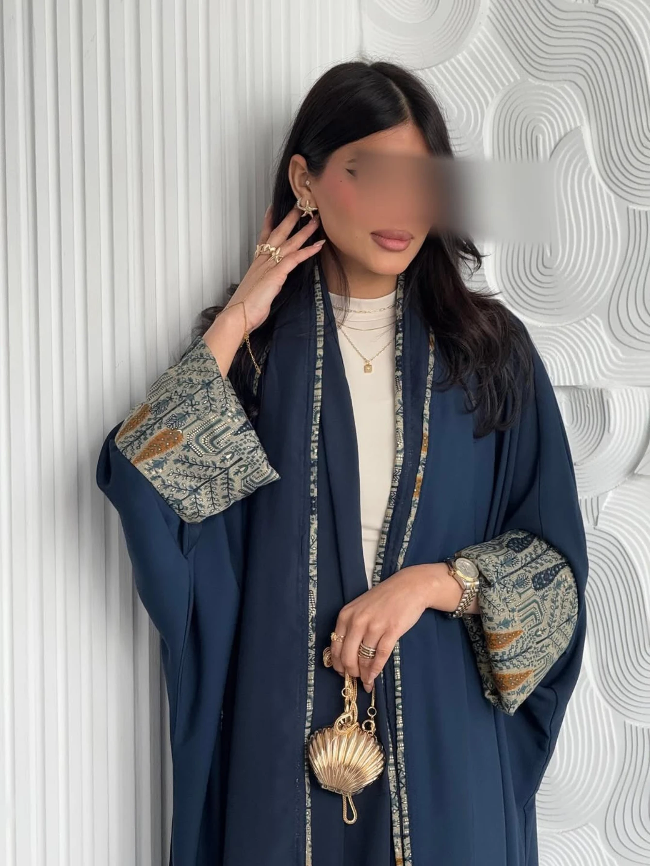 2-Piece Abaya and Hijab Set