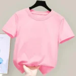 Kids' Thick Pure Cotton T-Shirt — Image 2