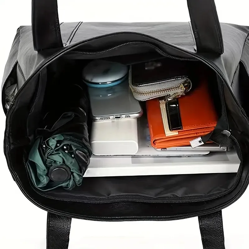 Vintage Large-Capacity Canvas Shoulder Bag