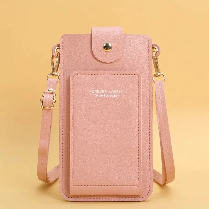 Women's Soft Wallet with Touchscreen Window