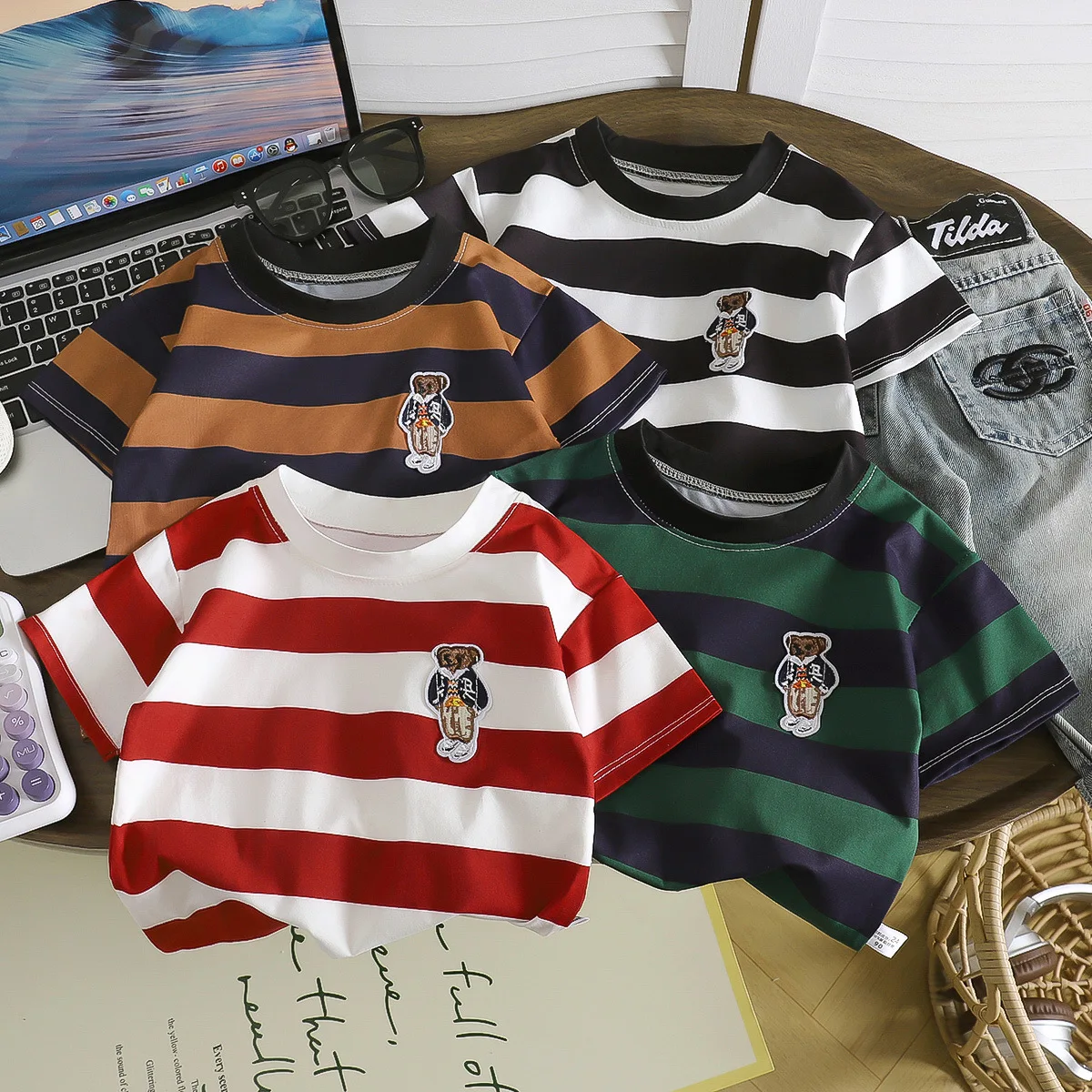 Kids' Summer Round Neck Top